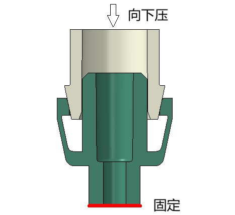 Buckle_BC.jpg 卡扣插入力仿真分析条件